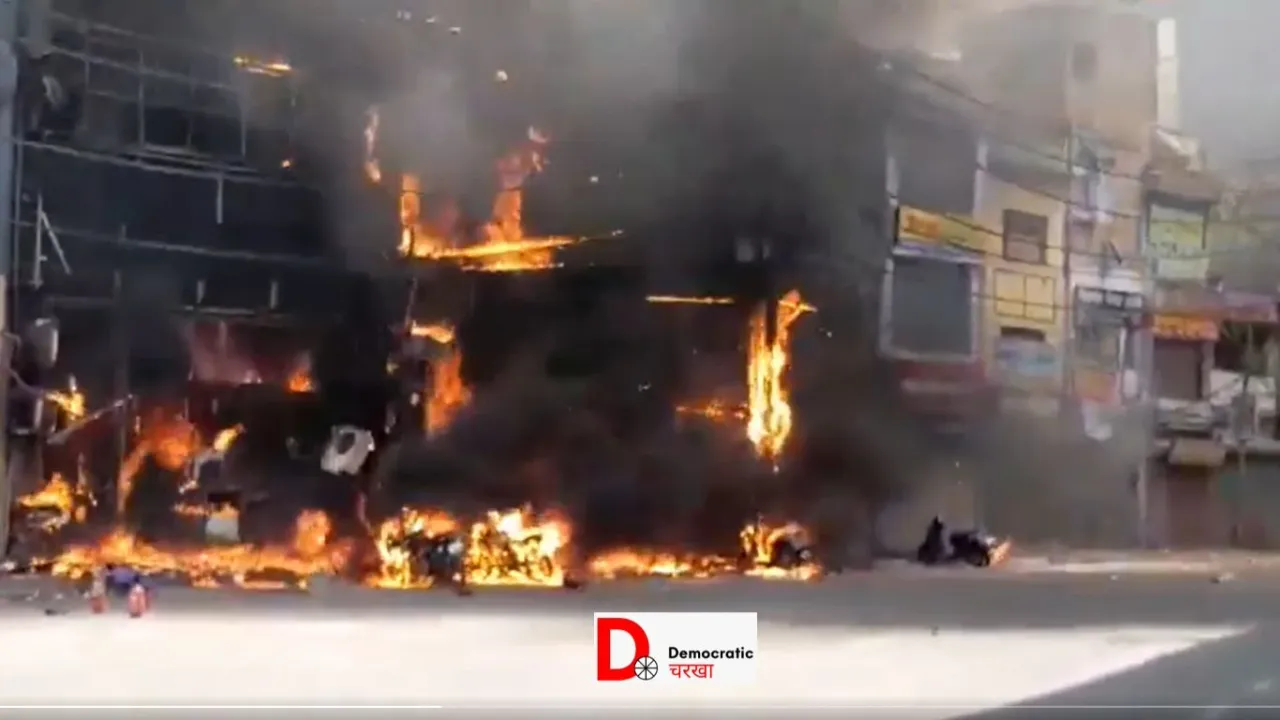 Patna Station के पास होटल में आग