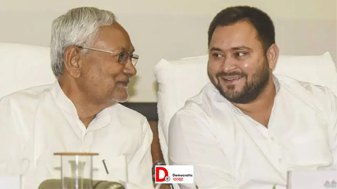 नीतीश-तेजस्वी की मुलाकात