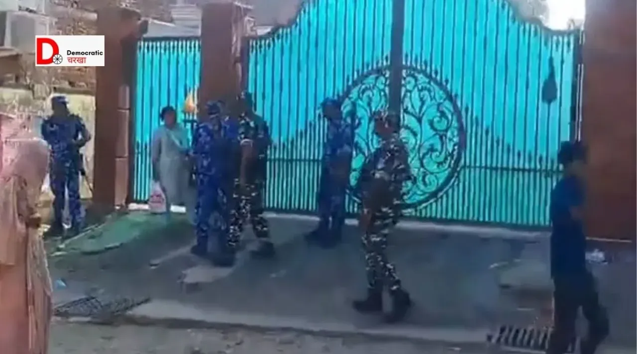 मनोरमा देवी के घर छापेमारी