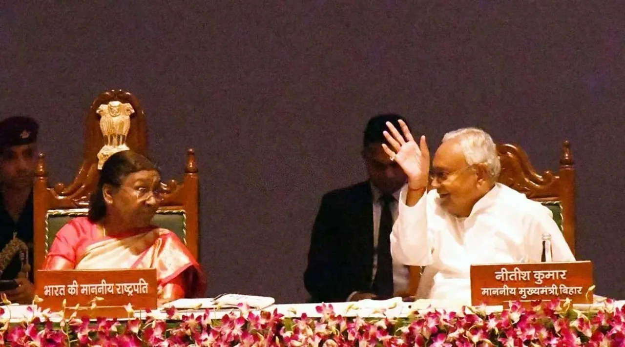 नीतीश के बयान पर बवाल