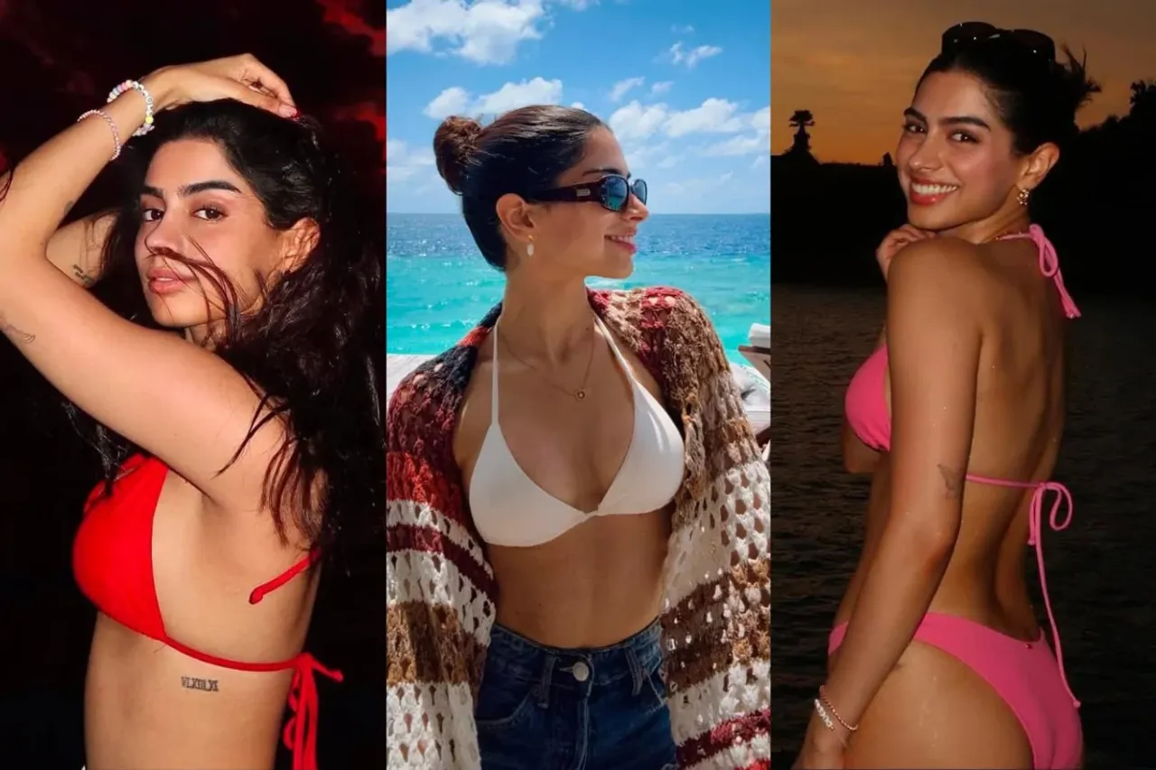 Khushi Kapoor Beach Looks Hot