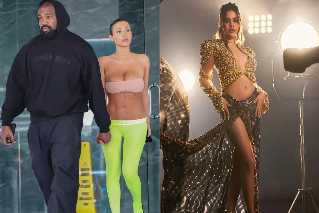 Kanye West Bianca Censori Uorfi javed