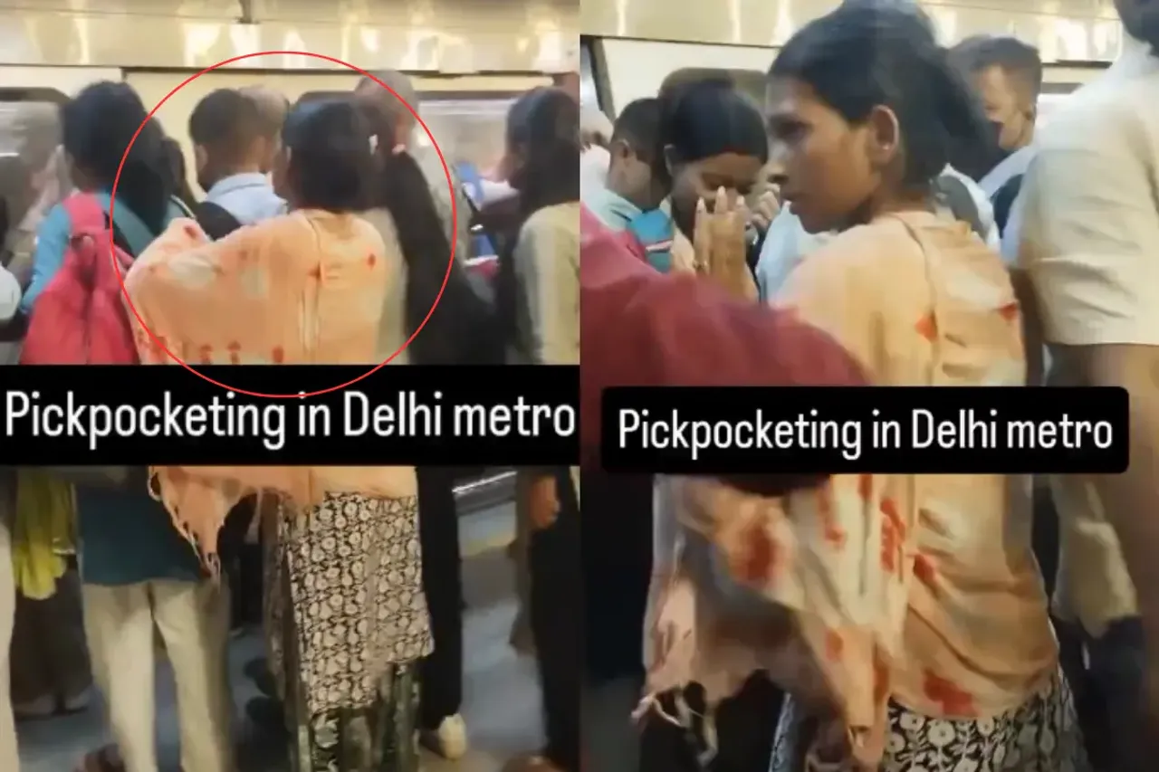 Delhi Metro Viral Video
