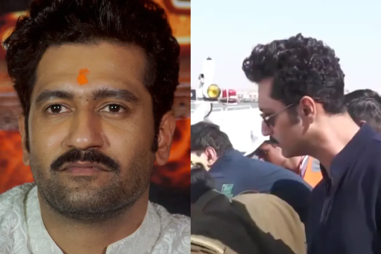 Chhaava Vicky Kaushal in Prayagraj Mahakumbh 2025