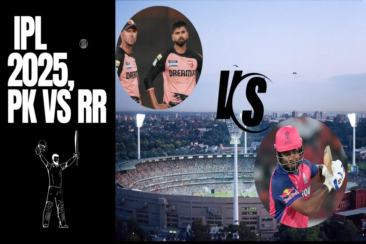 IPL 2025 RR VS PK