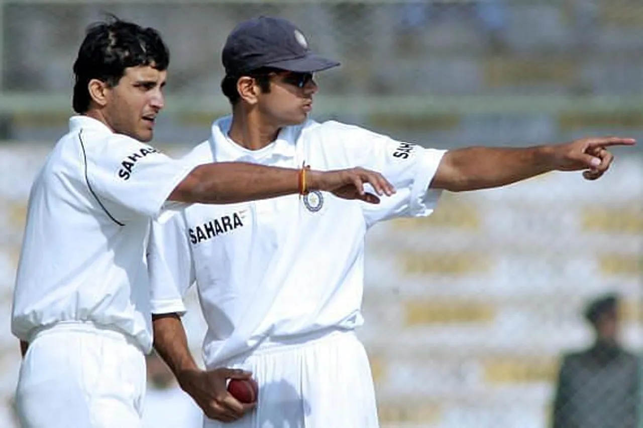 Sourav Ganguly, Rahul Dravid,