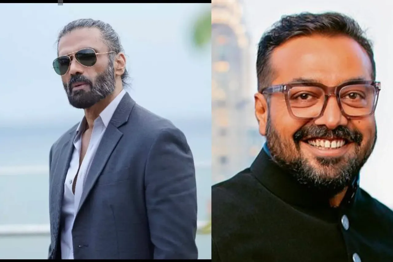 Suniel Shetty and Anurag Kashyap