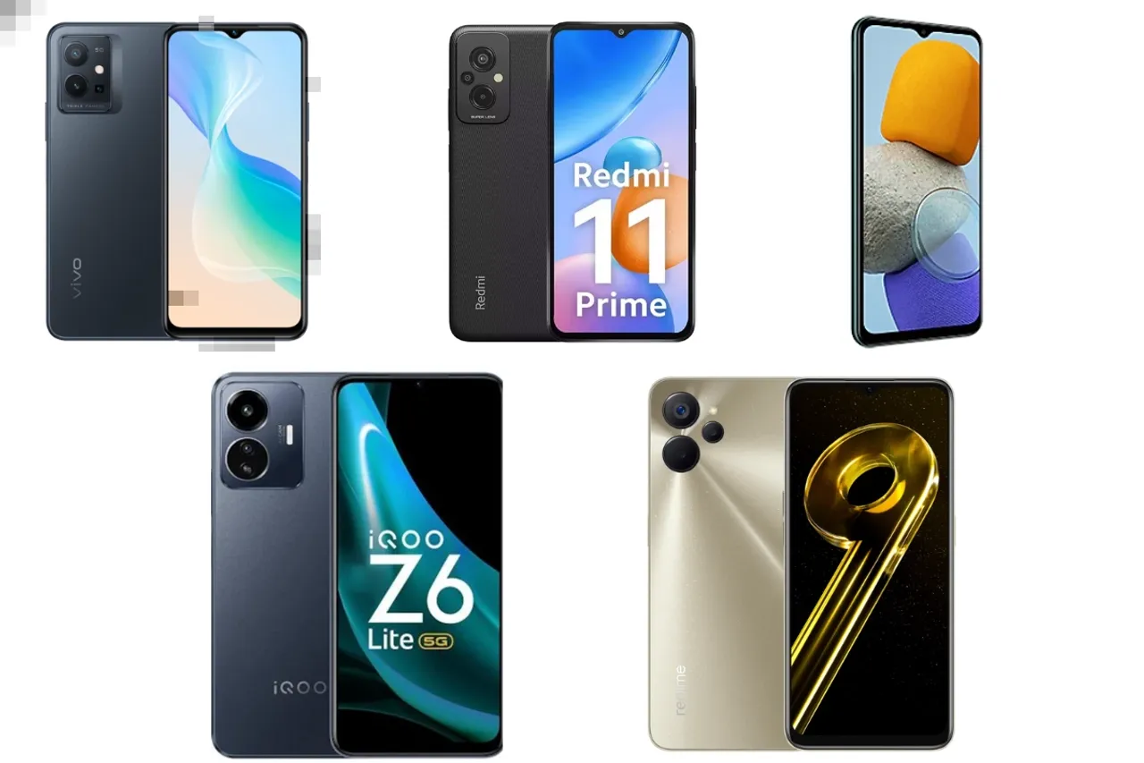 Top 5 5G phones under 15000