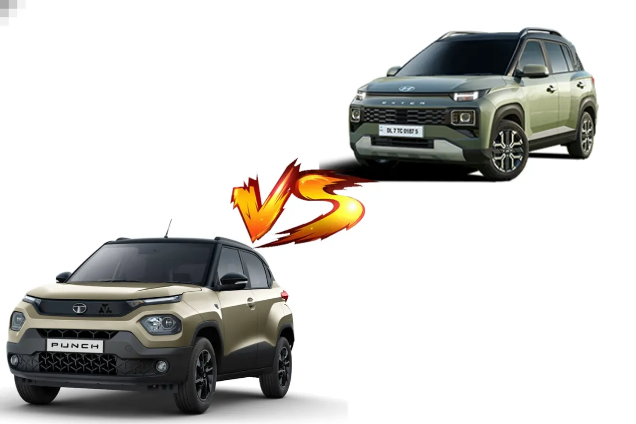 Hyundai Exter vs Tata Punch