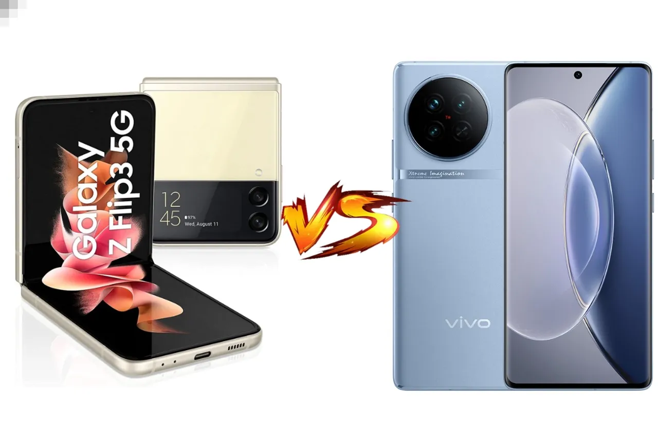 Samsung Galaxy Z FLip 3 vs Vivo X90
