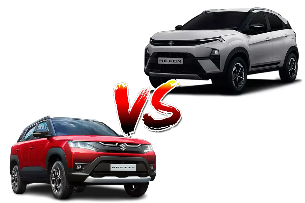 Tata Nexon Facelift vs Maruti Suzuki Brezza