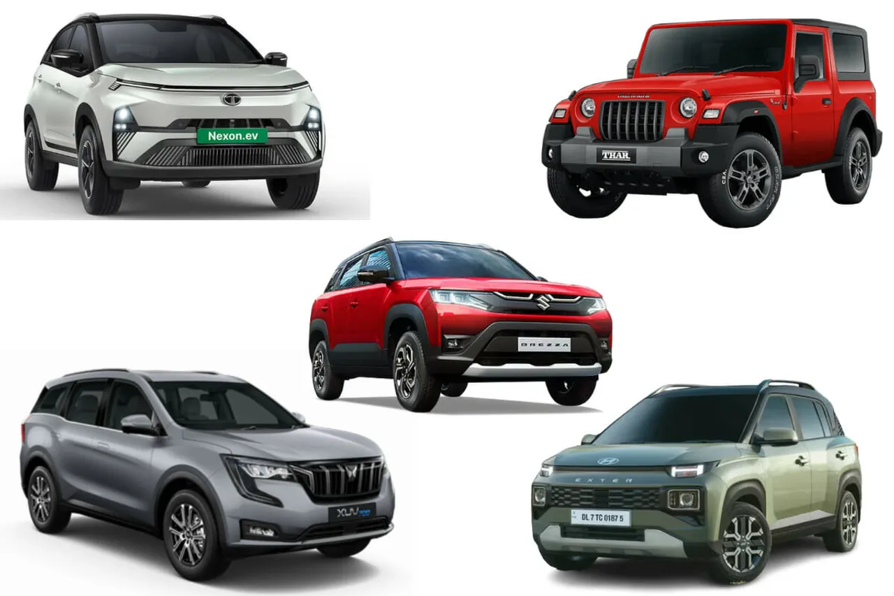 Top 5 SUVs Under 15 Lakhs