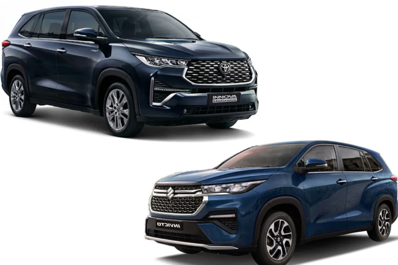 Toyota Innova Hycross vs Maruti Suzuki Invicto