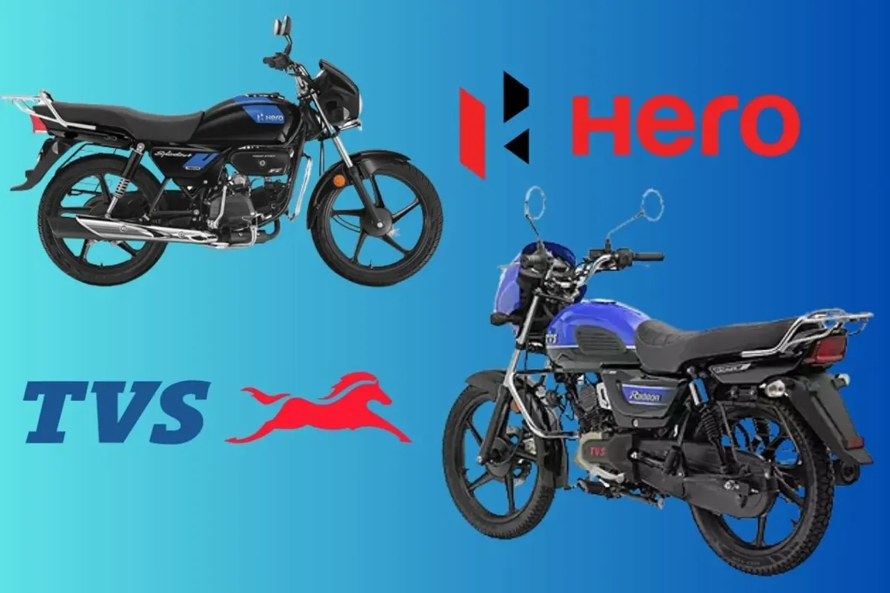 Hero Splendor Plus Xtec vs TVS Radeon