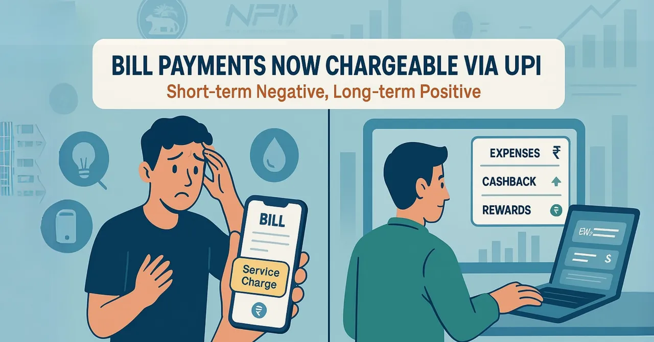 Bill payments now chargeable
