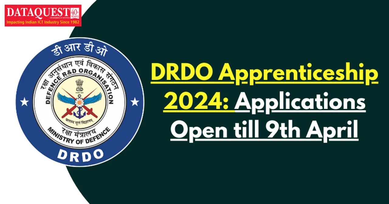 DRDO Apprenticeship 2024 Applications Open till 9th April.png