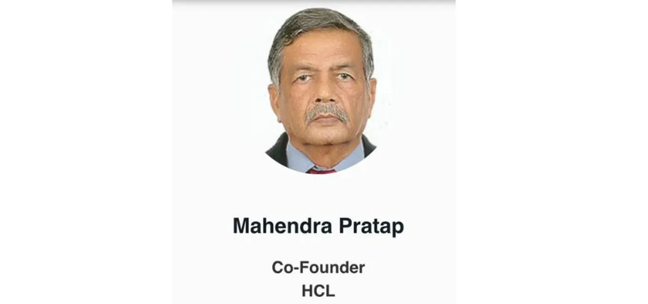 Mahendra Pratap, Co-founder of HCL, Passes Away