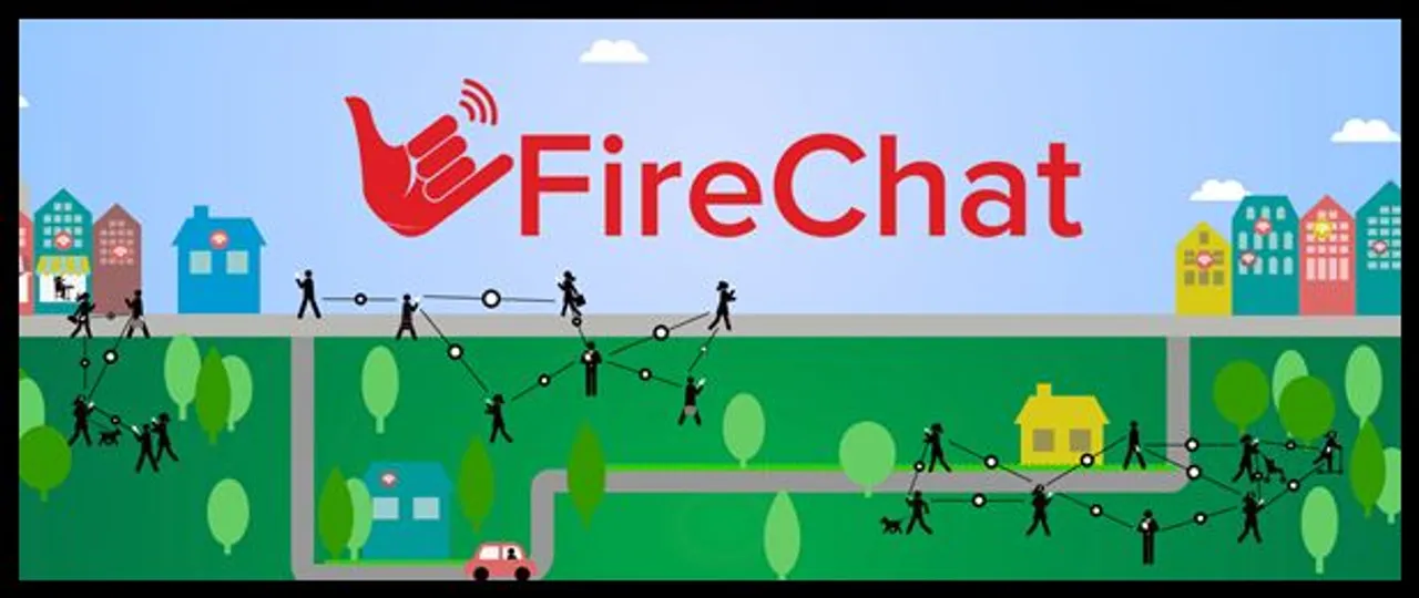 Now, you can chat in private without the Internet or a data plan with FireChat