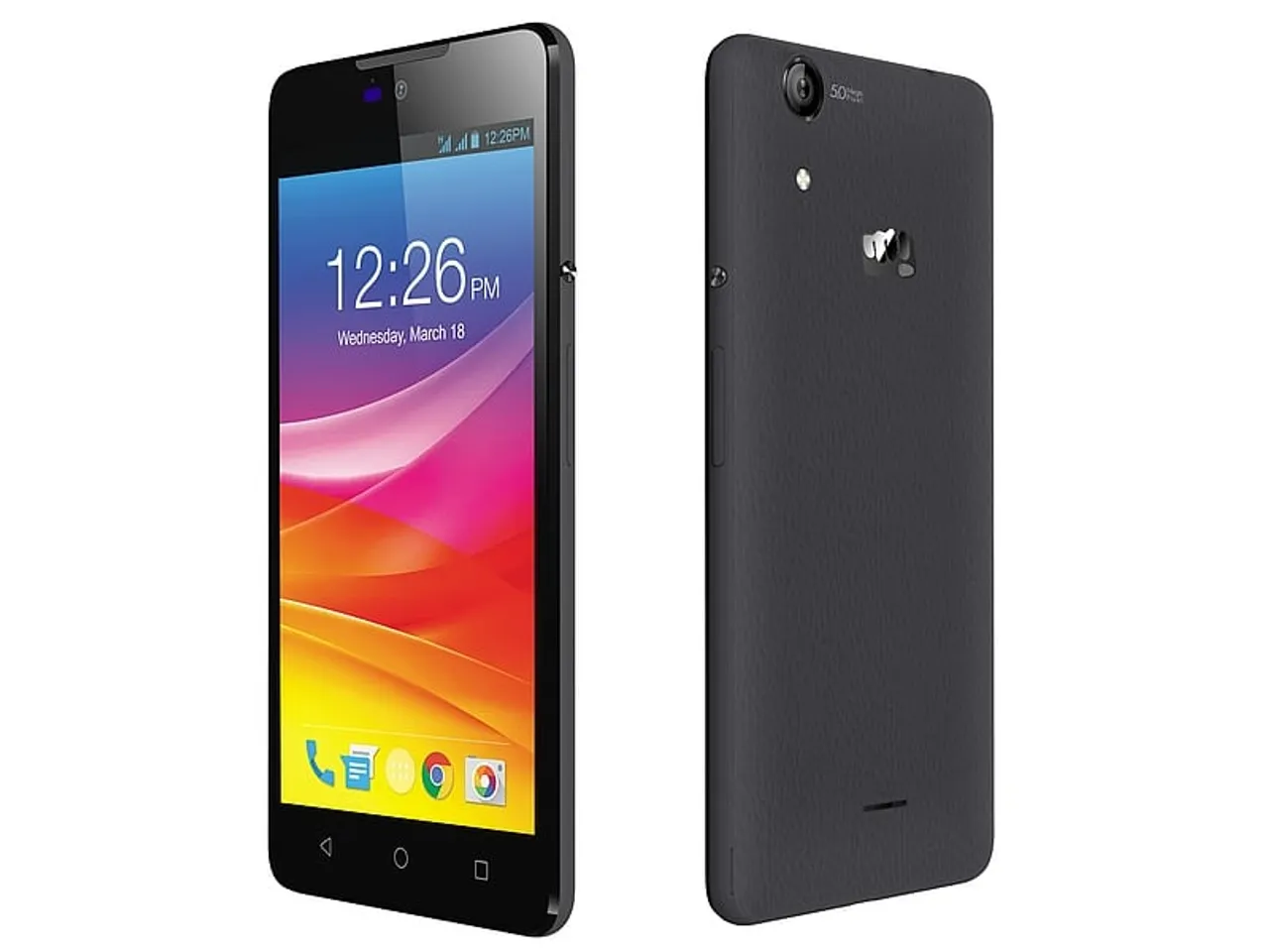 Micromax Canvas Selfie 2 Q340 backed by 1GB RAM and 1.3 GHz quad core processor launched at Rs 5999