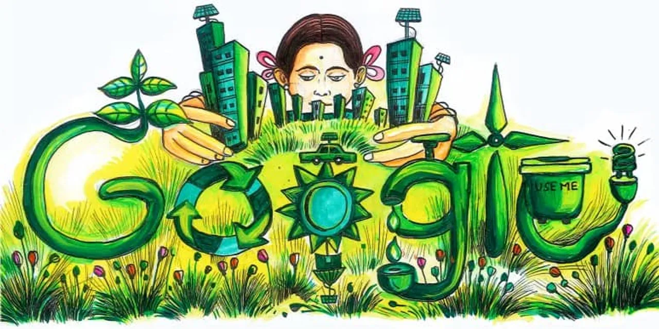 Google Doodle Green City