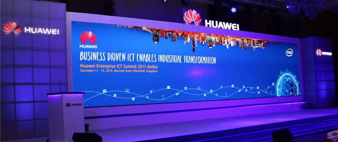 Huawei’s Enterprise ICT Summit ‘15 witnesses the launch of joint innovative solution & demo center