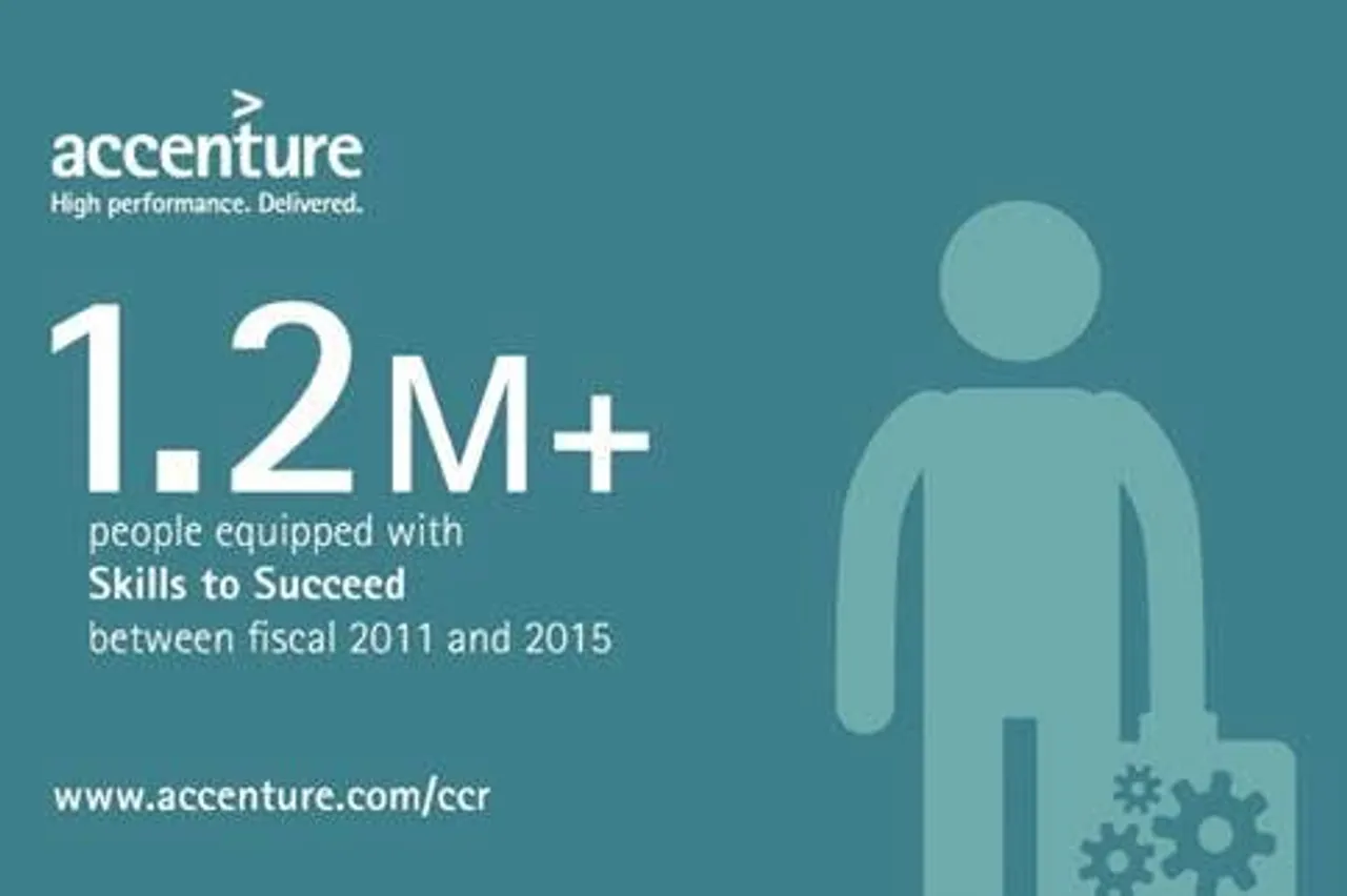 Accenture 2015 Corporate Citizenship Report; Skills to Succeed Initiative Equips More than 1.2 Million People with Job Skills