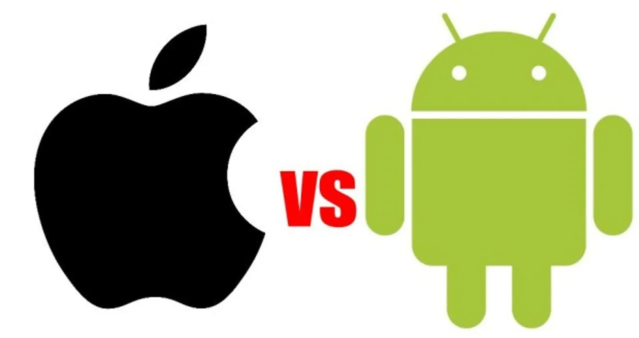 iOS v Android e x