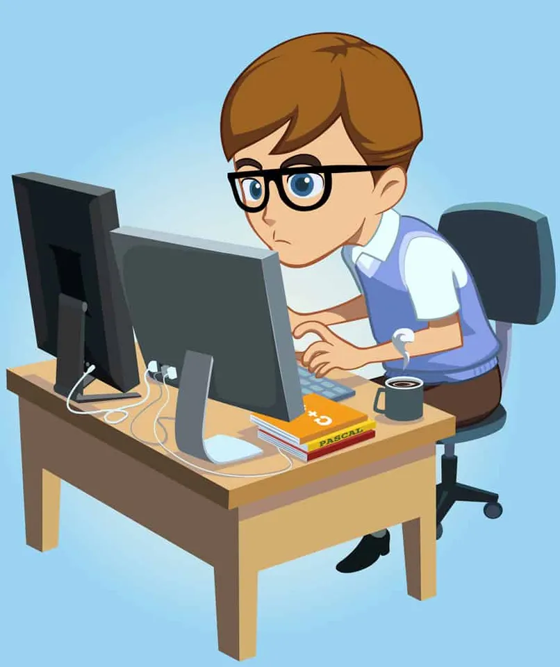 Programmer clipart