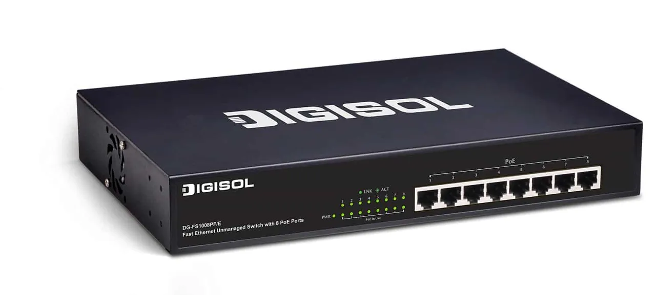 DIGISOL launches Fast Ethernet unmanaged Switch with 1 Uplink Port