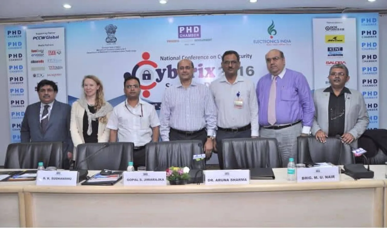 Conference on Cyber Security ‘Cyberix 2016 – Securing Digital India’ organised by PHD Chamber