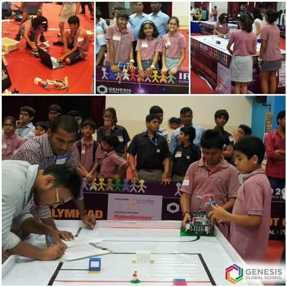 Genesis Global School hosts the ‘World Robot Olympiad 2016’