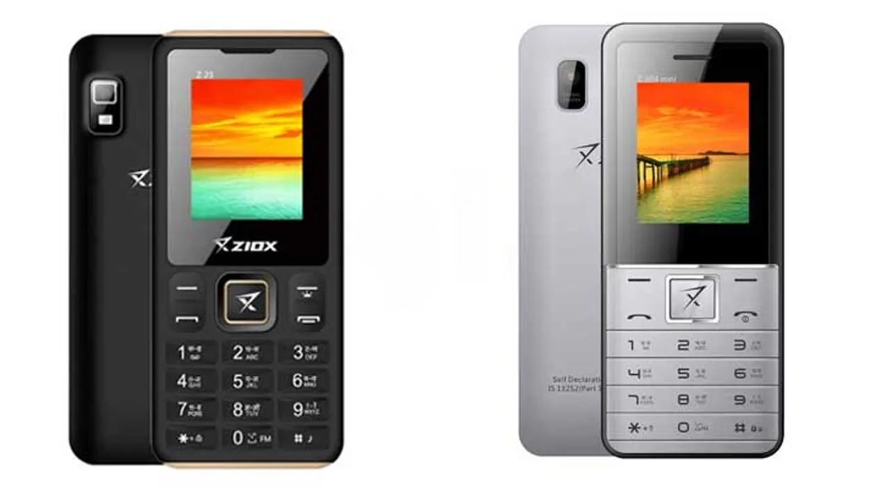 Ziox Mobiles launches affordable feature phones Z304 mini and Z23
