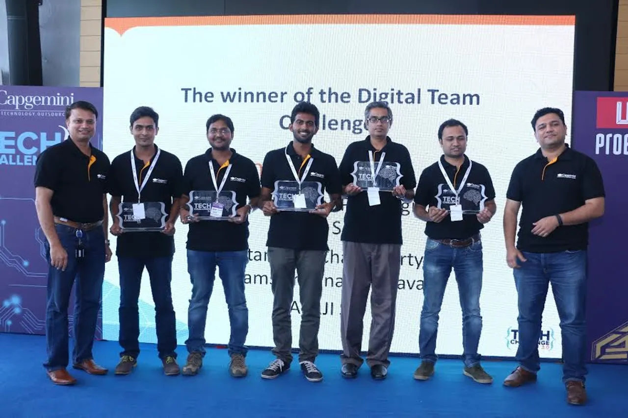 Team InbuiltMind wins Capgemini Tech Challenge 3.0