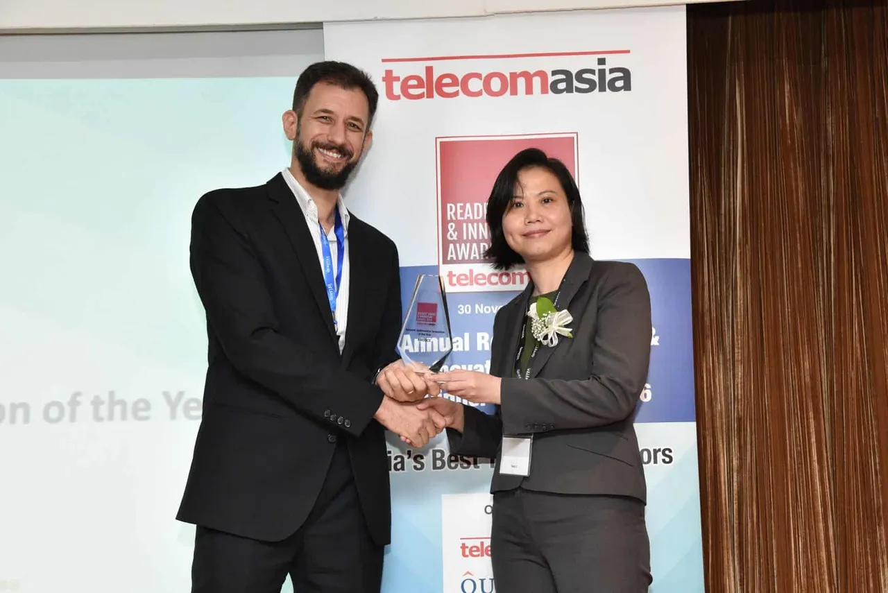 Amdocs wins two Innovation Awards at the Telecom Asia Readers’ Choice & Innovation