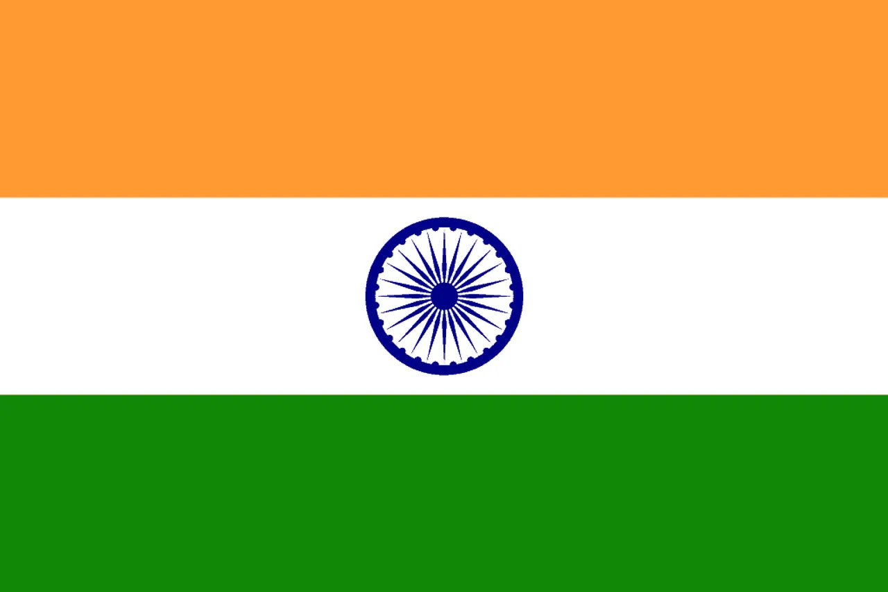 Indian tricolour.