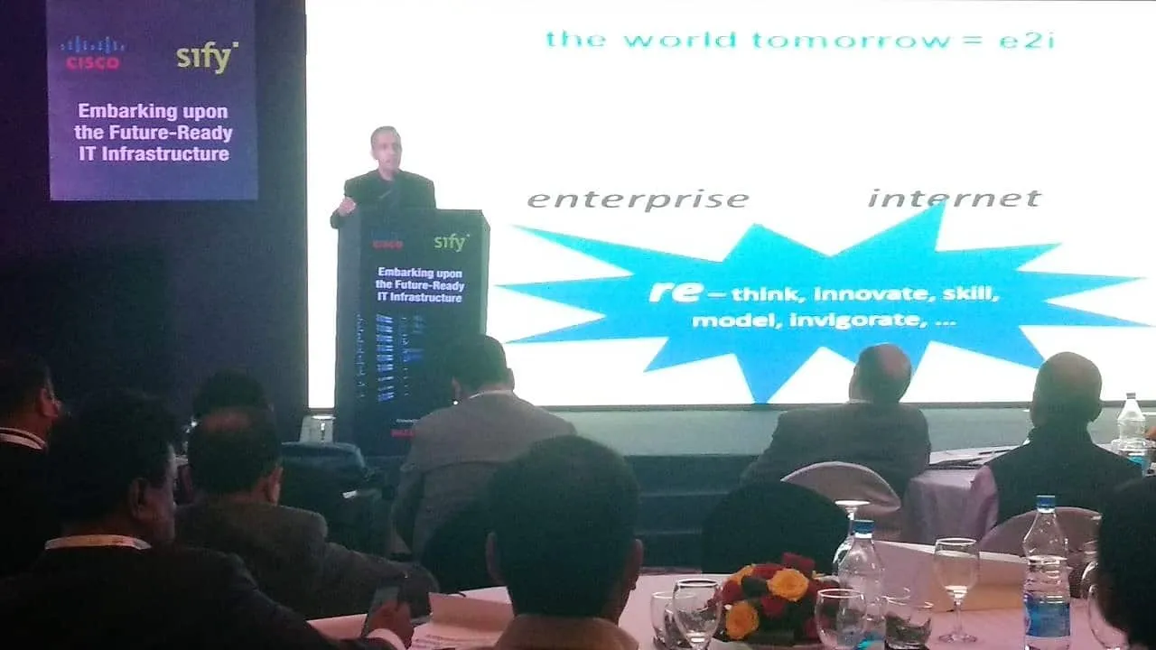 Sify-Cisco CIO Meet in Delhi Highlights the Evolution of Datacenter