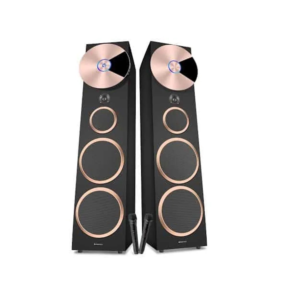 Monster Sound with Zebronics “Hard Rock 1” Tower speakers, priced at Rs. 30,300/-