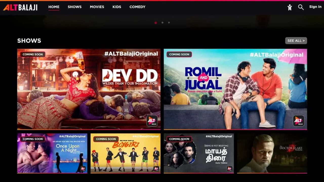 ALTBalaji to be Available on Opera TV Powered Devices