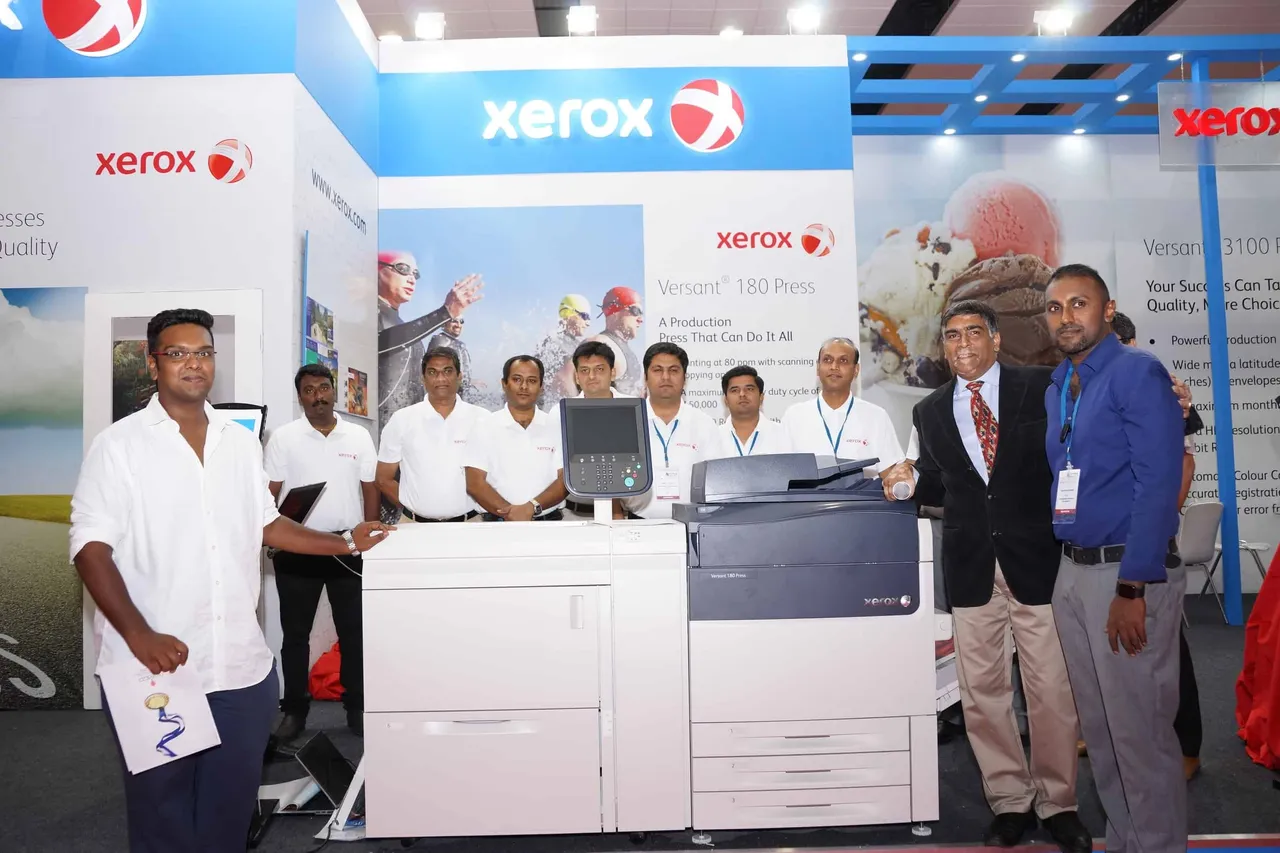 Balaji Rajagopalan with Xerox Versant