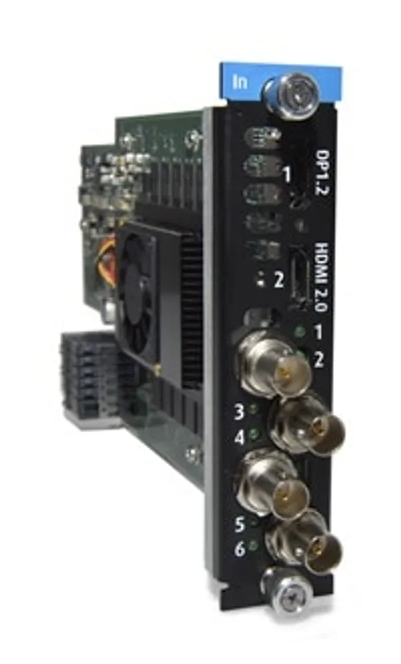 Barco Introduces New 4K60p Video Interface Cards