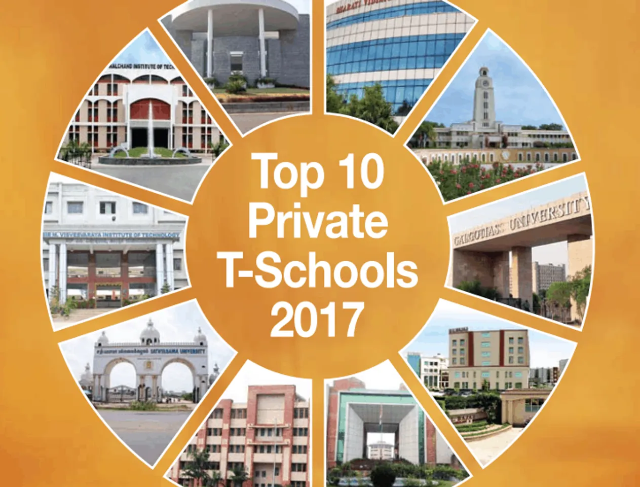 The Top 10 Private T-Schools in India - At a Glance