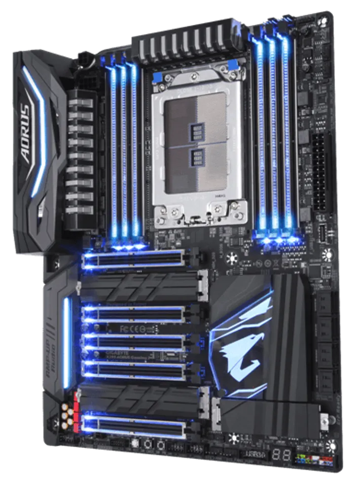 X AORUS Gaming Rev SSBB light Blue CPU