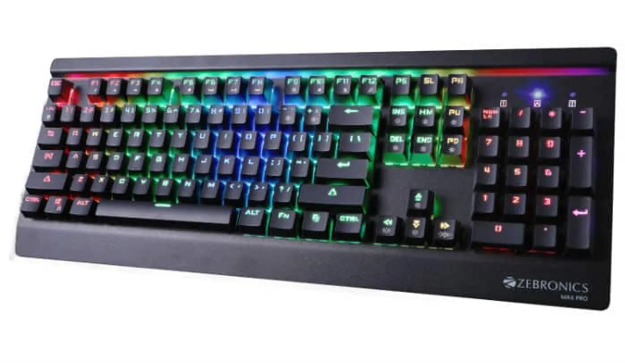 Zebronics Introduces Max Pro Keyboard