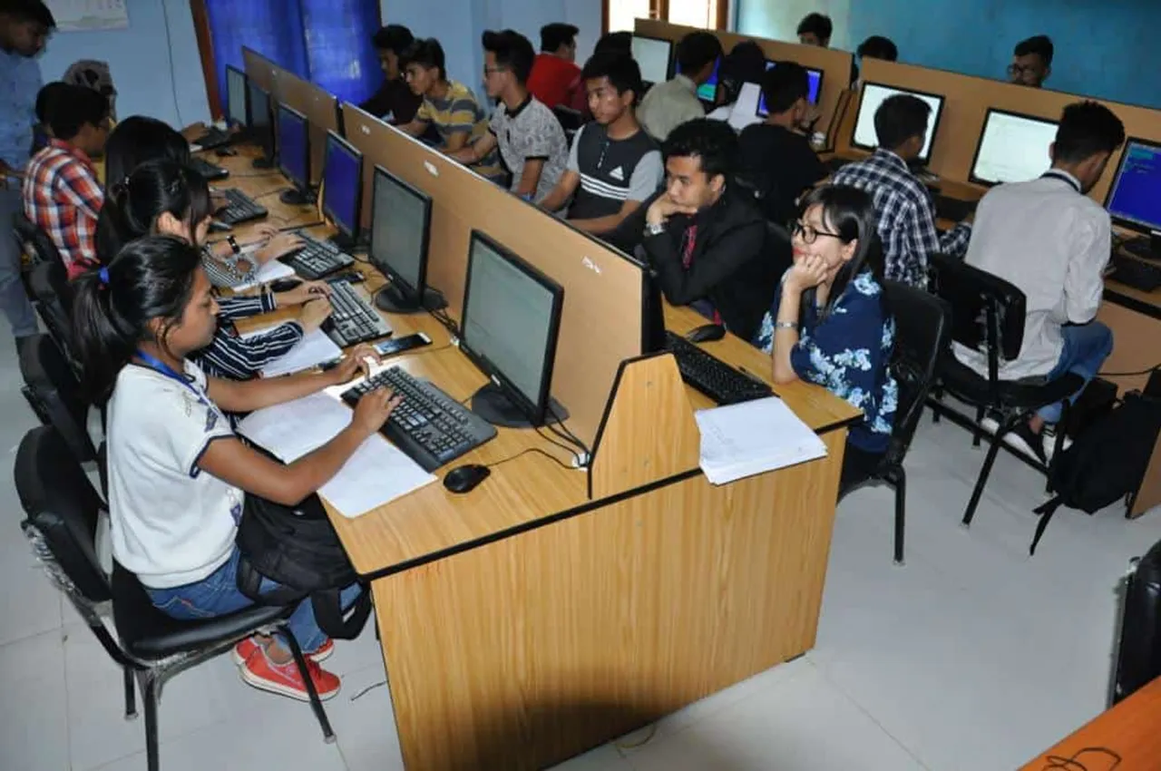 Radiant Info Solutions help commission  IT Labs at Manipur Tech University, Imphal