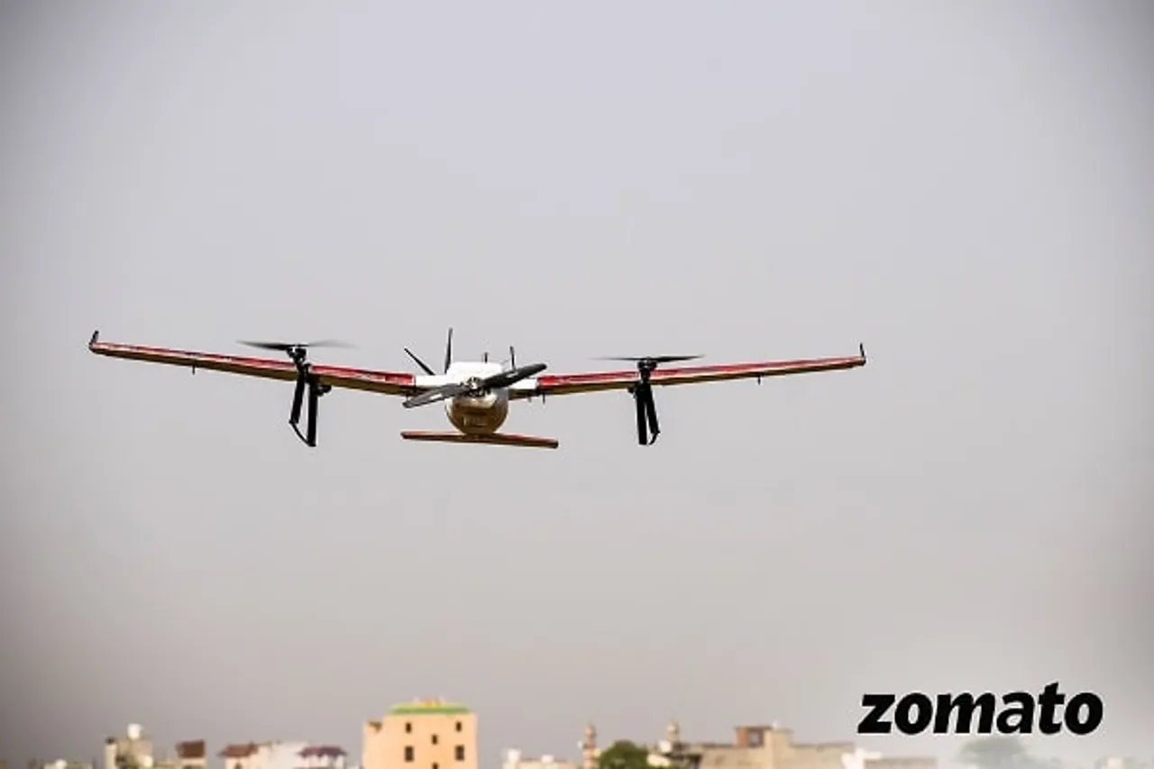 Zomato to start using drones