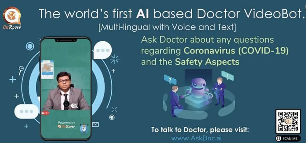 AI-based Doctor VideoBot, addresses queries around Covid-19