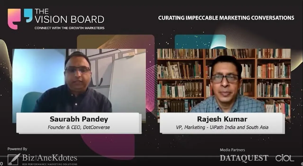 The Vision Board Interview: In conversation with Rajesh Kumar, VP Marketing, UiPath