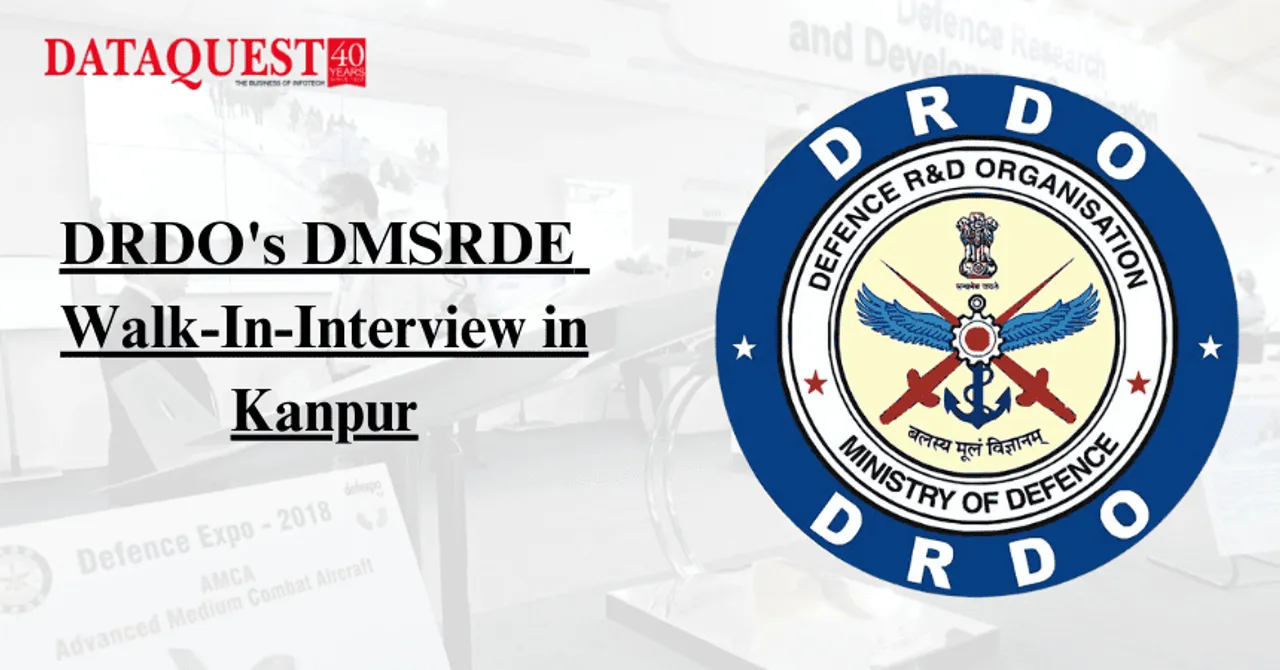 DRDO walk-in interview