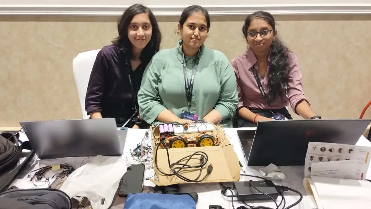An All-Girls Team's Innovative IoT Solution at PIWOT 23-Hackathon