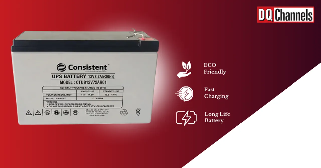 Consistent Infosystems Launches Advanced UPS Battery